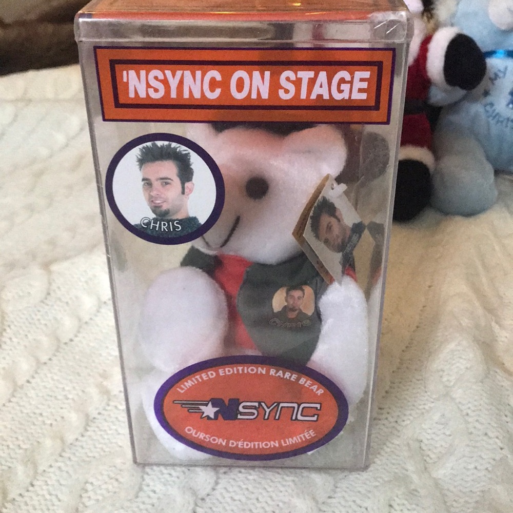 Nsync Limited Edition Rare Bear